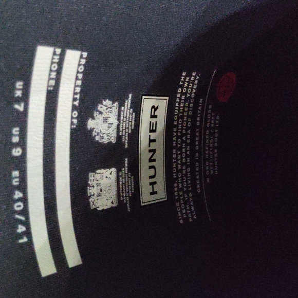 Hunter  gloss rain boots beautiful condition ! - Picture 3 of 9